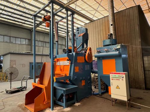 Q3210履帶式自動上下料拋丸機