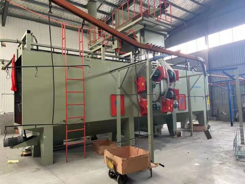 懸鏈通過式拋丸清理機