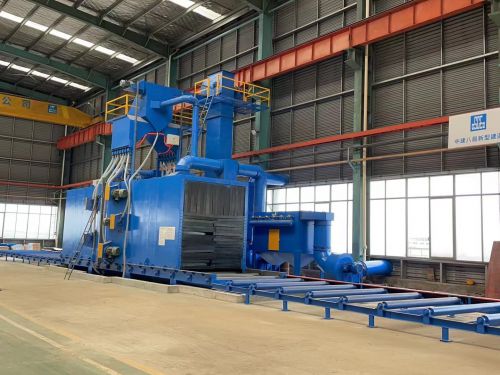 輥道通過式拋丸機