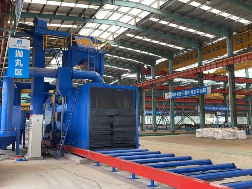 輥道通過式拋丸機