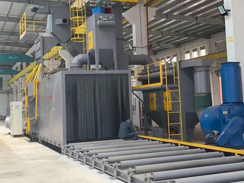 Q2525輥道通過式拋丸機