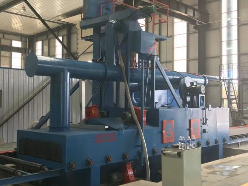 鋼板拋丸清理設(shè)備