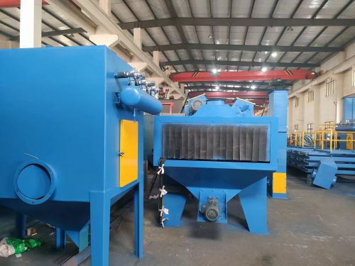 鋼板預(yù)處理線拋丸機