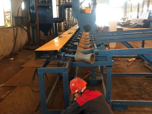 QGW鋼管拋丸清理機(jī)