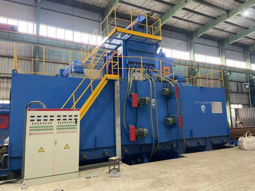 鋼構(gòu)件拋丸除銹設(shè)備