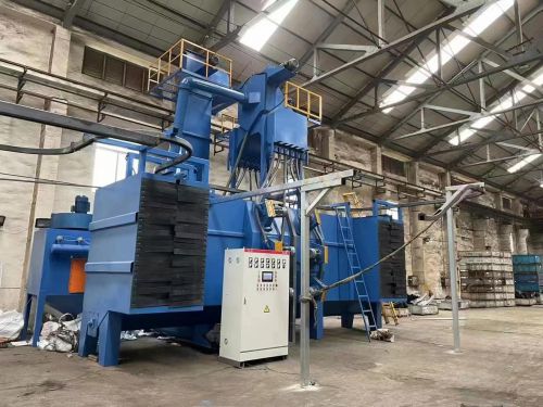 懸掛通過式拋丸機